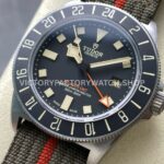 M+ Factory Tudor Pelagos FXD GMT M2542G247NU-0002 42mm Titanium Brown Textile Strap Black Dial (10) M+ Factory Tudor Pelagos FXD GMT M2542G247NU-0002 42mm Titanium Brown Textile Strap Black Dial