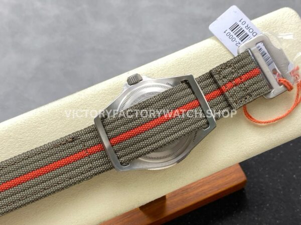 M+ Factory Tudor Pelagos FXD GMT M2542G247NU-0002 42mm Titanium Brown Textile Strap Black Dial (4) M+ Factory Tudor Pelagos FXD GMT M2542G247NU-0002 42mm Titanium Brown Textile Strap Black Dial