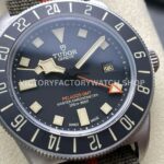 M+ Factory Tudor Pelagos FXD GMT M2542G247NU-0002 42mm Titanium Brown Textile Strap Black Dial (6) M+ Factory Tudor Pelagos FXD GMT M2542G247NU-0002 42mm Titanium Brown Textile Strap Black Dial