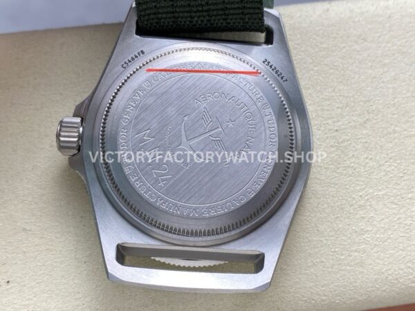 M+ Factory Tudor Pelagos FXD GMT M2542G247NU-0002 42mm Titanium Green Textile Strap Black Dial (6) M+ Factory Tudor Pelagos FXD GMT M2542G247NU-0002 42mm Titanium Green Textile Strap Black Dial