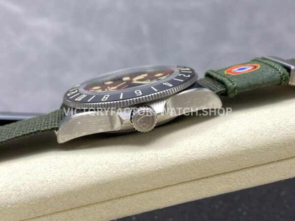 M+ Factory Tudor Pelagos FXD GMT M2542G247NU-0002 42mm Titanium Green Textile Strap Black Dial (8) M+ Factory Tudor Pelagos FXD GMT M2542G247NU-0002 42mm Titanium Green Textile Strap Black Dial