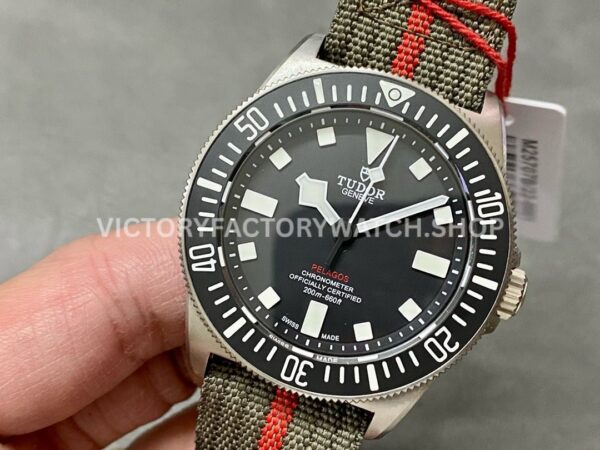M+ Factory Tudor Pelagos M25717N-0001 42mm Titanium Textile Strap Black Dial (2) M+ Factory Tudor Pelagos M25717N-0001 42mm Titanium Textile Strap Black Dial