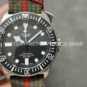 M+ Factory Tudor Pelagos M25717N-0001 42mm Titanium Textile Strap Black Dial (5) M+ Factory Tudor Pelagos M25717N-0001 black dial