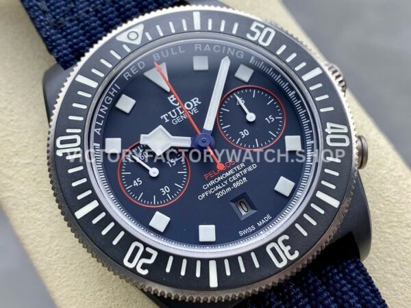 M+ Factory Tudor Pelagos M25807KN-0001 43mm Carbon Textile Strap Blue Dial (6) M+ Factory Tudor Pelagos M25807KN-0001 43mm Carbon Textile Strap Blue Dial