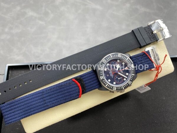 M+ Factory Tudor Pelagos M25807KN-0001 43mm Carbon Textile Strap Blue Dial (8) M+ Factory Tudor Pelagos M25807KN-0001 43mm Carbon Textile Strap Blue Dial