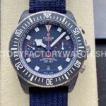 M+ Factory Tudor Pelagos M25807KN-0001 43mm Carbon Textile Strap Blue Dial (9) M+ Factory Tudor Pelagos M25807KN-0001 blue dial