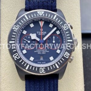M+ Factory Tudor Pelagos M25807KN-0001 43mm Carbon Textile Strap Blue Dial (9) M+ Factory Tudor Pelagos M25807KN-0001 blue dial