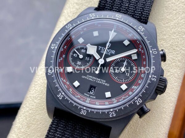 M+ Factory Tudor Pelagos M25827KN-0001 43mm Carbon Fiber Textile Strap Black Dial (2) M+ Factory Tudor Pelagos M25827KN-0001 43mm Carbon Fiber Textile Strap Black Dial