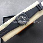 M+Factory Bell & Ross BR-03-92 BR0392-BL-CE Ceramic 41mm Rubber Strap Arabic Numerals Black Dial