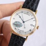 MKS Factory Breguet Classique 5157BR/11/9V6 38mm Rose Gold Leather Strap Roman Numerals Silver Dial