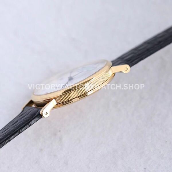 MKS Factory Breguet Classique 5157BR/11/9V6 38mm Rose Gold Leather Strap Roman Numerals Silver Dial