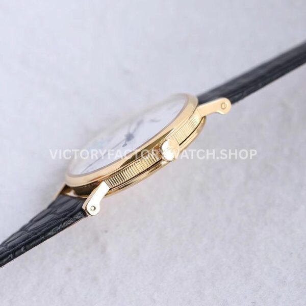 MKS Factory Breguet Classique 5177BR299V6 38mm Rose Gold Leather Strap Arabic Numerals White Dial (7) MKS Factory Breguet Classique 5177BR/29/9V6 38mm Rose Gold Leather Strap Arabic Numerals White Dial