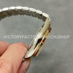 MKS Factory Tudor Date-Day 76213-0011 35mm Half Yellow Gold Diamond Gold Dial (2) MKS Factory Tudor Date-Day 76213-0011 36mm Half Yellow Gold Diamond Gold Dial