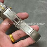 MKS Factory Tudor Date-Day 76213-62483-BK 36mm Half Yellow Gold Black Dial