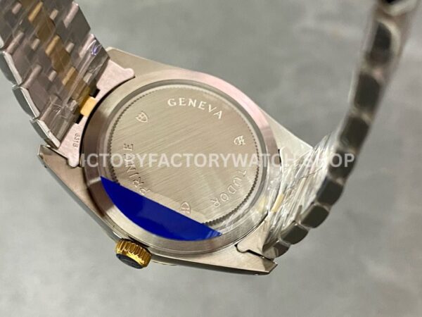 MKS Factory Tudor Date-Day 76213-62483-BK 36mm Half Yellow Gold Black Dial