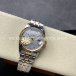 MKS Factory Tudor Prince Date Day 76213-0019 36mm Half Yellow Gold Silver Mosaic Linen Dial (10) MKS Factory Tudor Prince Date Day 76213-0019 36mm Half Yellow Gold Silver Mosaic Linen Dial