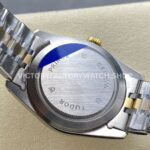 MKS Factory Tudor Prince Date Day 76213-0019 36mm Half Yellow Gold Silver Mosaic Linen Dial (3) MKS Factory Tudor Prince Date Day 76213-0019 36mm Half Yellow Gold Silver Mosaic Linen Dial