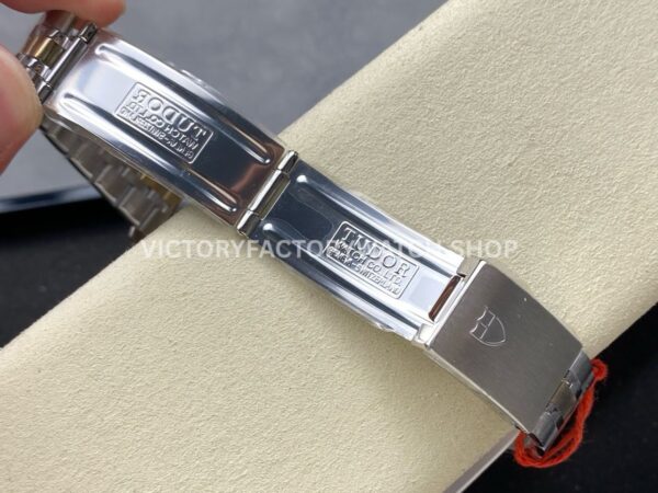 MKS Factory Tudor Prince Date Day 76213-0019 36mm Half Yellow Gold Silver Mosaic Linen Dial (4) MKS Factory Tudor Prince Date Day 76213-0019 36mm Half Yellow Gold Silver Mosaic Linen Dial