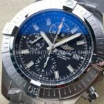 TF Factory Breitling Avenger Chronograph A13385101B1A1 45mm Full Steel Black Dial