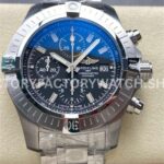 TF Breitling Avenger A13385101B1A1 full steel black dial