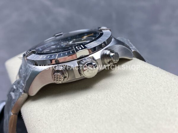 TF Factory Breitling Avenger Chronograph A13385101B1A1 45mm Full Steel Black Dial