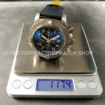 TF Factory Breitling Avenger Bandit Chronograph E13383101M1W1 45mm Steel Nylon Canvas Strap Arabic Numerals Grey Dial