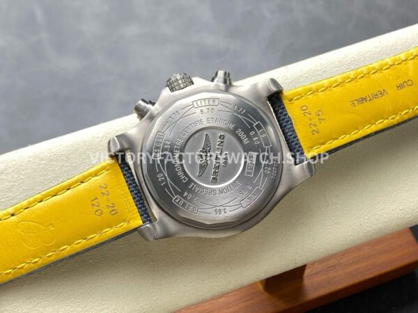 TF Factory Breitling Avenger Bandit Chronograph E13383101M1W1 45mm Steel Nylon Canvas Strap Arabic Numerals Grey Dial