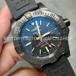 TF Factory Breitling Avenger Blackbird V1731110BD74 44mm Titanium Rubber Strap Black Dial (2) TF Factory Breitling Avenger Blackbird V1731110BD74 44mm Titanium Rubber Strap Black Dial