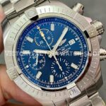 TF Factory Breitling Avenger Chronograph A13317 45mm Full Steel Blue Dial (8) TF Factory Breitling Avenger Chronograph A13317 45mm Full Steel Blue Dial