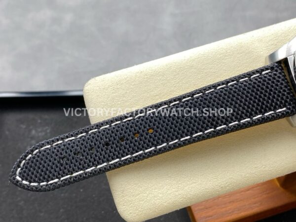TF Factory Breitling Avenger Chronograph A13317101B1X1 45mm Steel Black Nylon Canvas Strap Arabic Numerals Black Dial