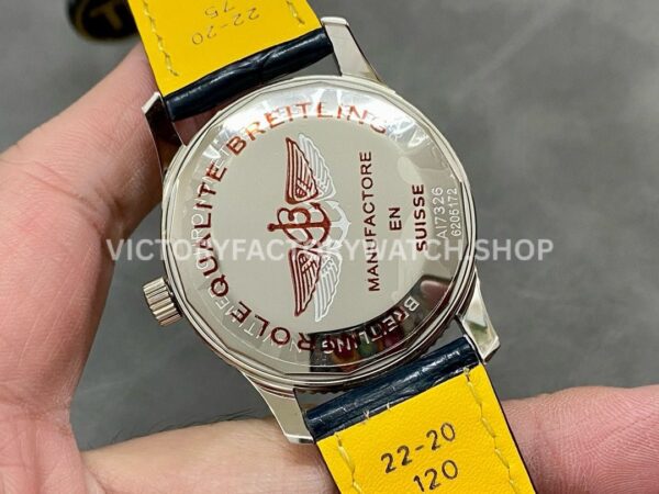 TF Factory Breitling Navitimer A173263A1G1P1 41mm Steel Leather Strap Silver Dial (2) TF Factory Breitling Navitimer A173263A1G1P1 41mm Steel Leather Strap Silver Dial