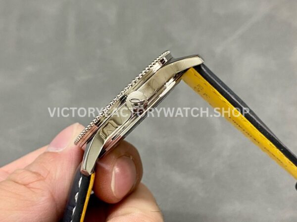 TF Factory Breitling Navitimer A173263A1G1P1 41mm Steel Leather Strap Silver Dial (4) TF Factory Breitling Navitimer A173263A1G1P1 41mm Steel Leather Strap Silver Dial