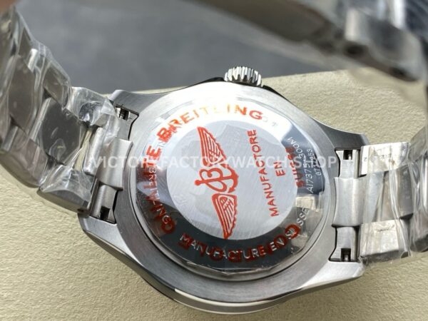 TF Factory Breitling Superocean A173751A1O1S1 44mm Full Steel Black Bezel Orange Dial (1) TF Factory Breitling Superocean A173751A1O1S1 44mm Full Steel Black Bezel Orange Dial