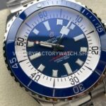 TF Factory Breitling Superocean A173751A1O1S1 44mm Steel Rubber Strap Orange Dial (5) TF Factory Breitling Superocean A173751A1O1S1 44mm Full Steel Ceramic Bezel Orange Dial