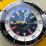 TF Factory Breitling Superocean A17375211B2S4 44mm Steel Rubber Strap Rainbow Nails Black Dial (1) TF Factory Breitling Superocean A17375211B2S4 44mm Steel Rubber Strap Rainbow Nails Black Dial