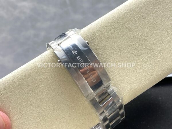 TF Factory Breitling Superocean A17375211I1A1 44mm Full Steel Black Bezel Yellow Dial (1) TF Factory Breitling Superocean A17375211I1A1 44mm Full Steel Black Bezel Yellow Dial