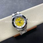 TF Factory Breitling Superocean A17375211I1A1 44mm Full Steel Black Bezel Yellow Dial (2) TF Factory Breitling Superocean A17375211I1A1 44mm Full Steel Black Bezel Yellow Dial