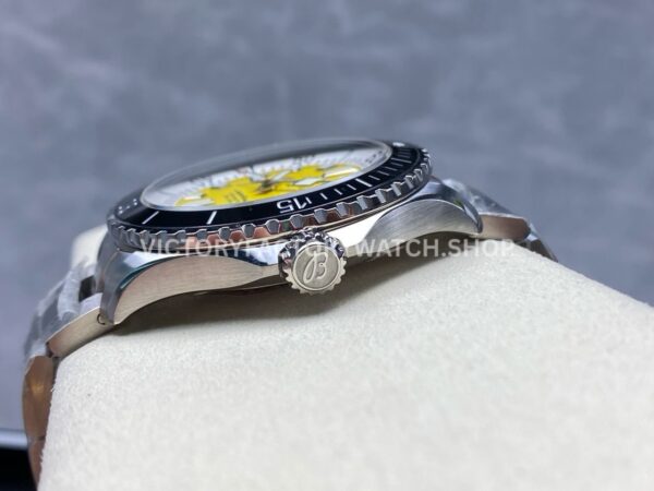 TF Factory Breitling Superocean A17375211I1A1 44mm Full Steel Black Bezel Yellow Dial (5) TF Factory Breitling Superocean A17375211I1A1 44mm Full Steel Black Bezel Yellow Dial
