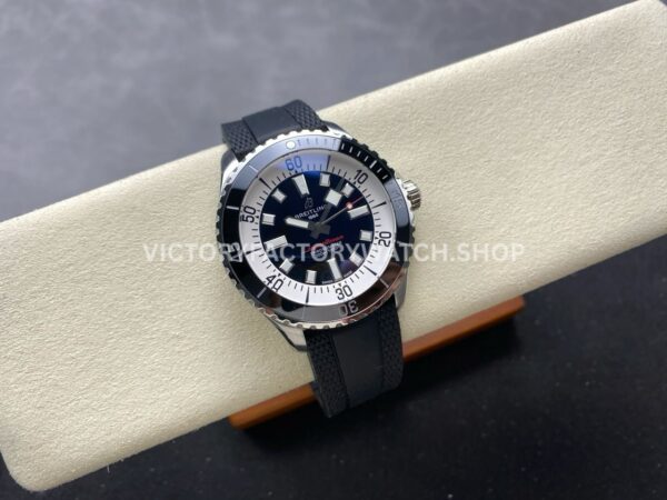 TF Factory Breitling Superocean A17376211B1S1 44mm Steel Black Rubber Strap Black Bezel Black Dial (1 TF Factory Breitling Superocean A17376211B1S1 44mm Steel Black Rubber Strap Black Bezel Black Dial