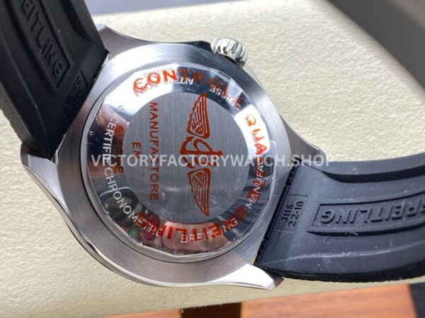 TF Factory Breitling Superocean A17376211B1S1 44mm Steel Black Rubber Strap Black Bezel Black Dial (1 (9) TF Factory Breitling Superocean A17376211B1S1 44mm Steel Black Rubber Strap Black Bezel Black Dial
