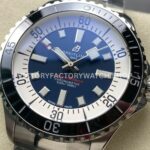 TF Factory Breitling Superocean A17376211C1A1 44mm Full Steel Black Bezel Blue Dial