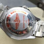 TF Factory Breitling Superocean A17376211L2A1 44mm Full Steel Black Bezel Light Blue Dial