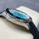 TF Factory Breitling Superocean A17376211L2S1 44mm Black Rubber Strap  Black Bezel Light Blue Dial