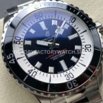 TF Factory Breitling Superocean A173765A1B1A1 44mm Full Steel Black Bezel Black Dial