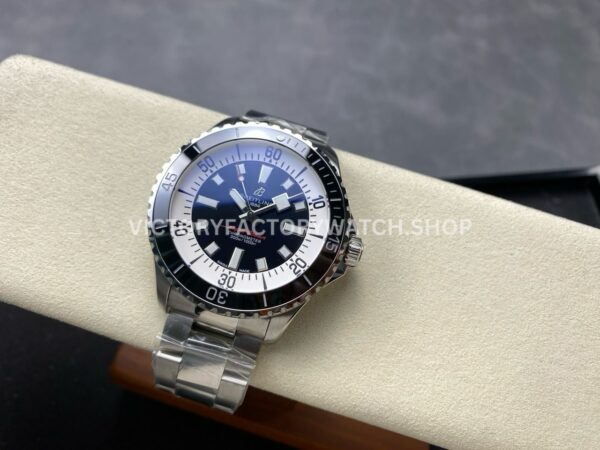 TF Factory Breitling Superocean A173765A1B1A1 44mm Full Steel Black Bezel Black Dial