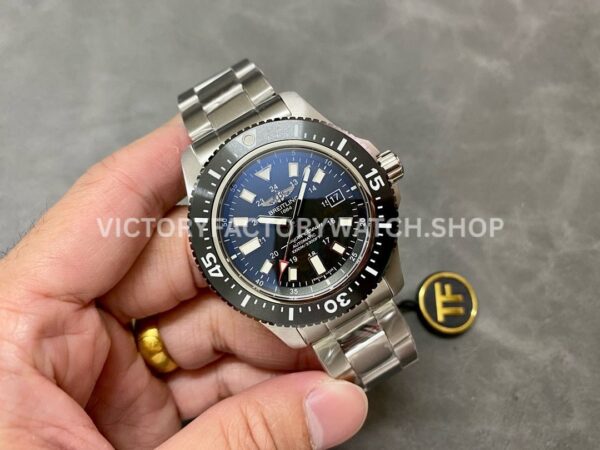 TF Factory Breitling Superocean II Y17393101B1A1 44mm Full Steel Black Dial (1) TF Factory Breitling Superocean II 44 Y17393/Y1739310/BF45 44mm Full Steel Black Arabic numerals Dial