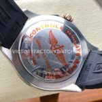 TF Factory Breitling Superocean U17375211B1S1 44mm Half Rose Gold Black Rubber Strap Black Bezel Black Dial