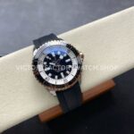 TF Factory Breitling Superocean U17375211B1S1 44mm Half Rose Gold Black Rubber Strap Black Bezel Black Dial