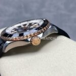 TF Factory Breitling Superocean U17375211B1S1 44mm Half Rose Gold Black Rubber Strap Black Bezel Black Dial