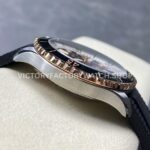 TF Factory Breitling Superocean U17375211B1S1 44mm Half Rose Gold Black Rubber Strap Black Bezel Black Dial